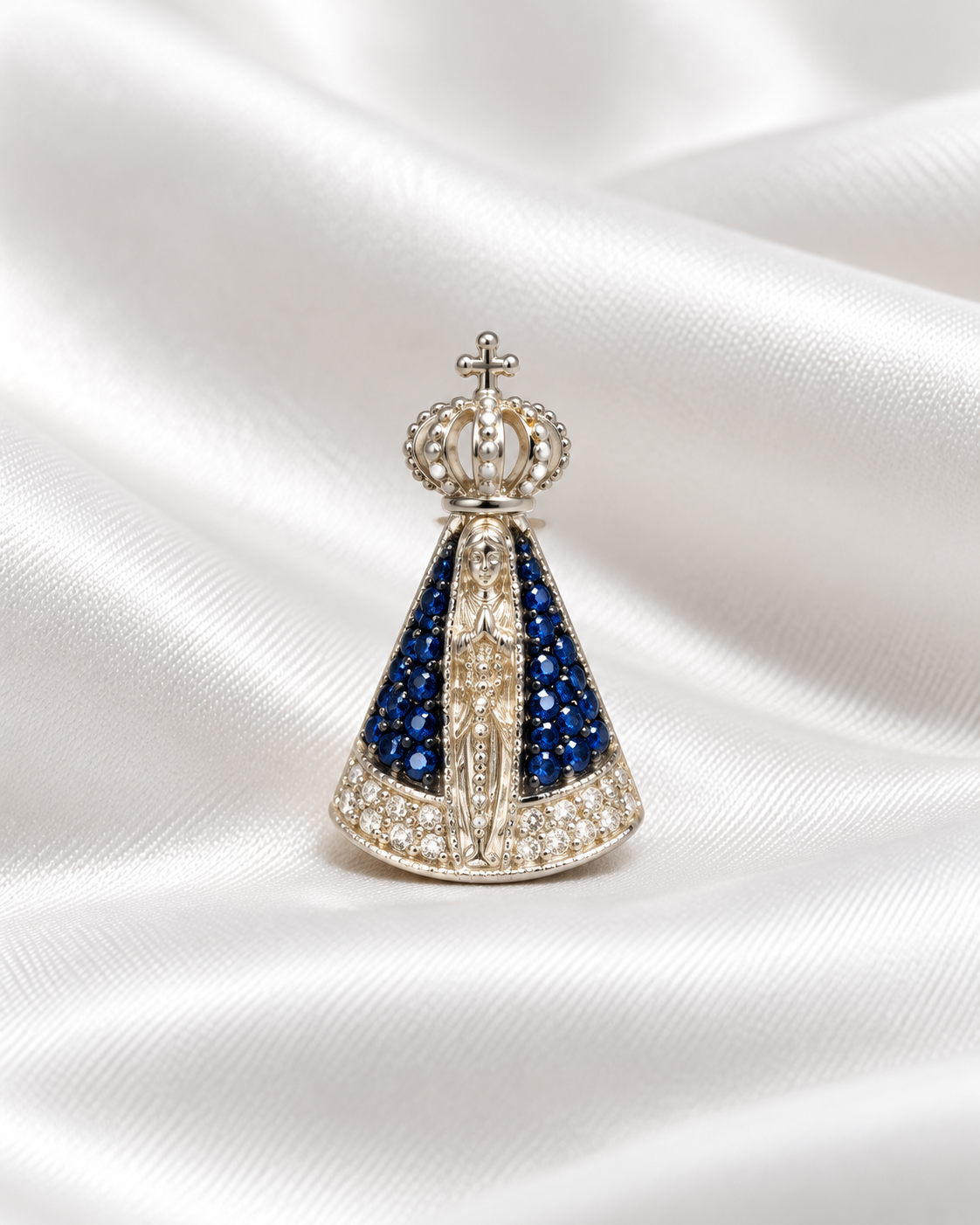 Pingente Nossa Senhora Aparecida Cravejada